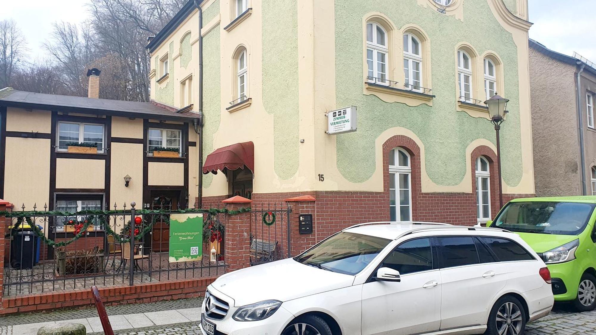 Apartment Gruener Fuerst Mit Sitzecke Im Innenhof & Naehe Park & Erdgeschoss 바트무스카우 외부 사진